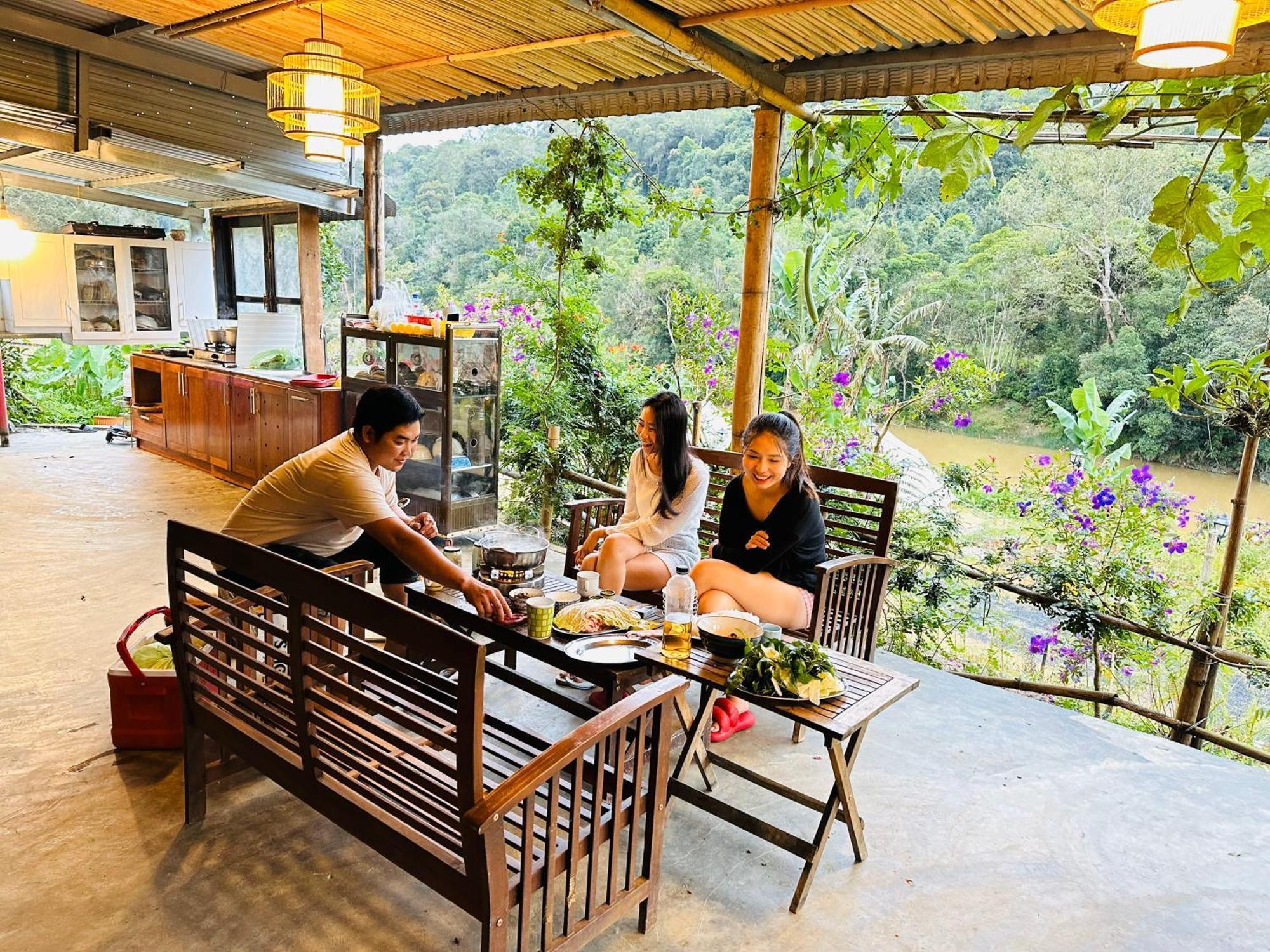 Coi Nguon Farm Glam Mang Den Hotel Kon Von Kla Kültér fotó